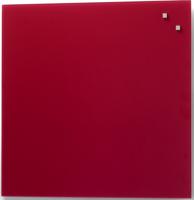 Glassboard Red 100x100cm