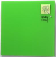 Glassboard Light green 100x100cm