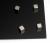 Glassboard magneten Cube