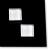 Design Glass magneet white 2/st