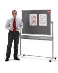 Kantelbaar whiteboard en prikbord 90x120 cm