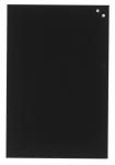 Glassboard NAGA zwart 60x80cm