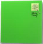 Glassboard NAGA licht groen 100x100cm