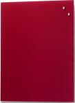 Glassboard NAGA rood 60x80cm