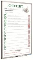 Planbord Checklist Engelstalig