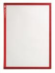 Magnetische documentenhouders rood, A4 set 5 stuks