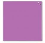Glassboard NAGA licht paars 45x45cm