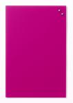 Glassboard NAGA roze 40x60cm