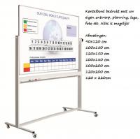 Kantelbord met bedrukking naar wens 90x120cm