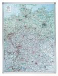 Wegenkaart Duitsland op whiteboard 97 x 127 cm
