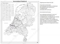 PROVINCIE, STAD OF GEM. KAART OP WHITEBOARD GEDRUKT & voorbeelden