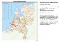 PROVINCIE, STAD OF GEM. KAART OP WHITEBOARD GEDRUKT & voorbeelden