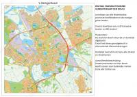 PROVINCIE, STAD OF GEM. KAART OP WHITEBOARD GEDRUKT & voorbeelden