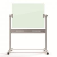KANTELBAAR WHITEBOARD VAN GLAS 90 x 120 CM