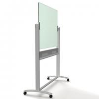KANTELBAAR WHITEBOARD VAN GLAS 90 x 120 CM