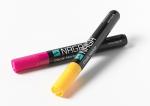 Glas en whiteboard marker roze - oranje 4,5 mm, 2 stuks