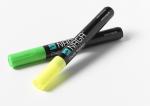 Glas en whiteboard marker groen - geel 4,5 mm, 2 stuks