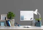 Glassboard Pure White 90x120cm