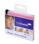 Magic-Chart Notes roze/100 10x10